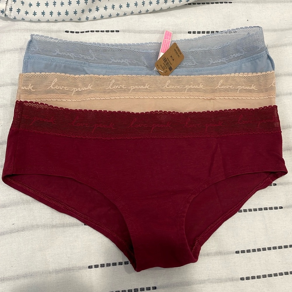 Pink Victoria’s Secret hipster panties underwear unworn